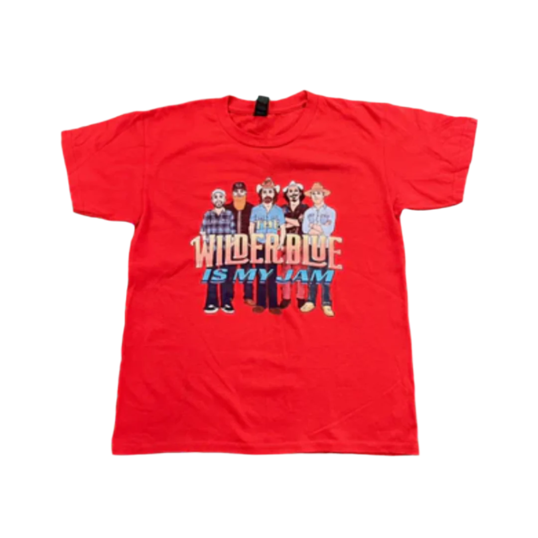 Youth Cartoon Tee - Red