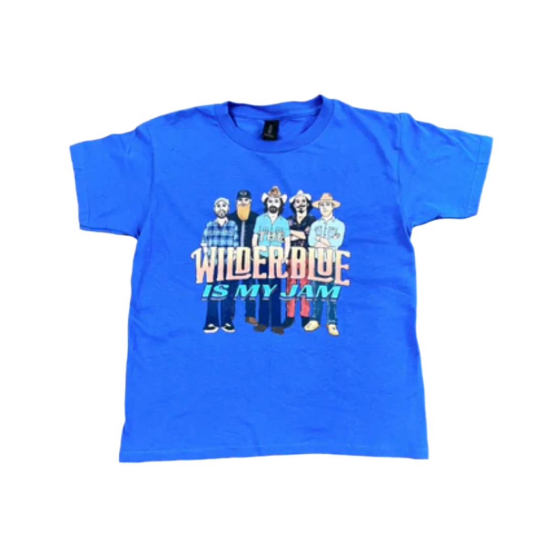 Youth Cartoon Tee - Blue