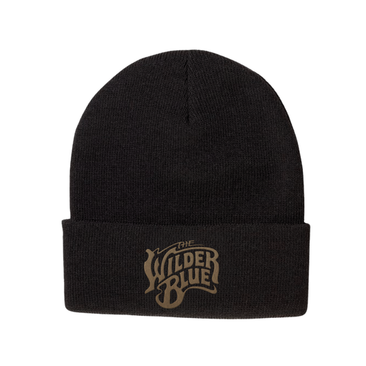 Black Logo Beanie