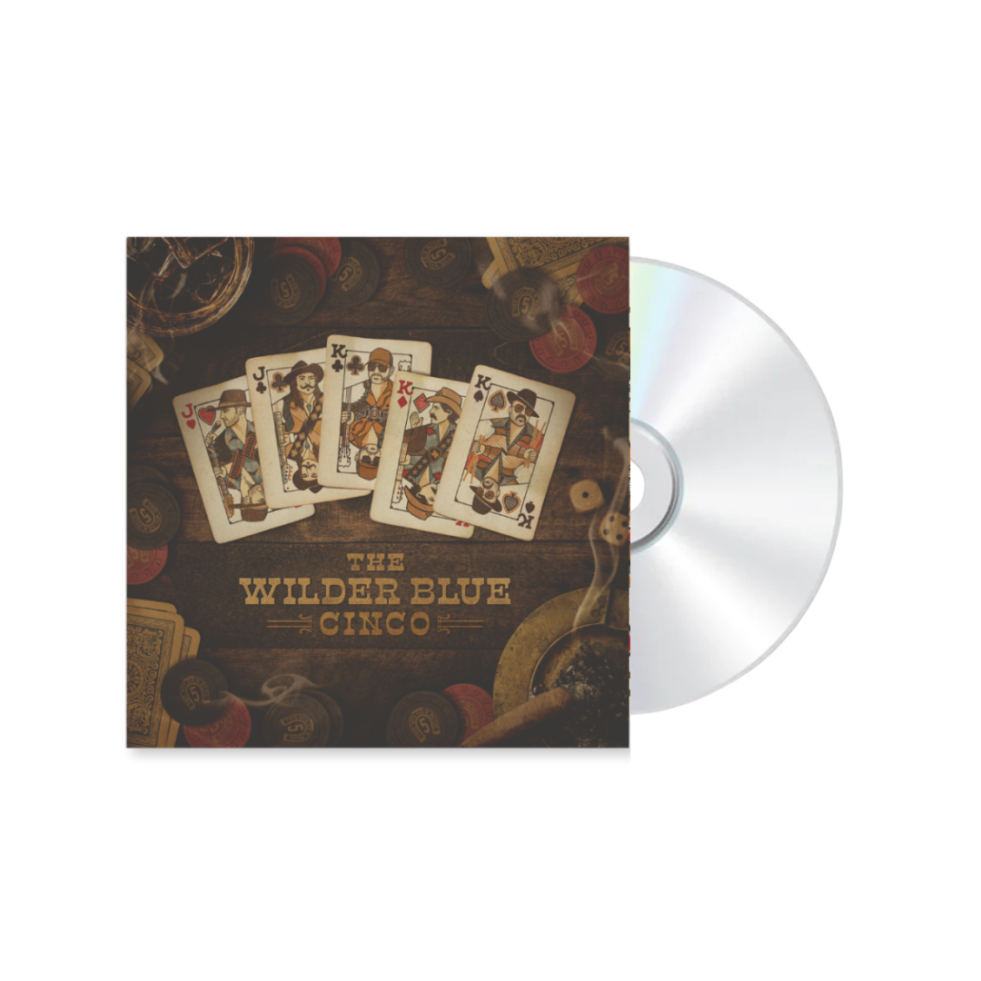 PRE-ORDER: The Wilder Blue "CINCO" CD