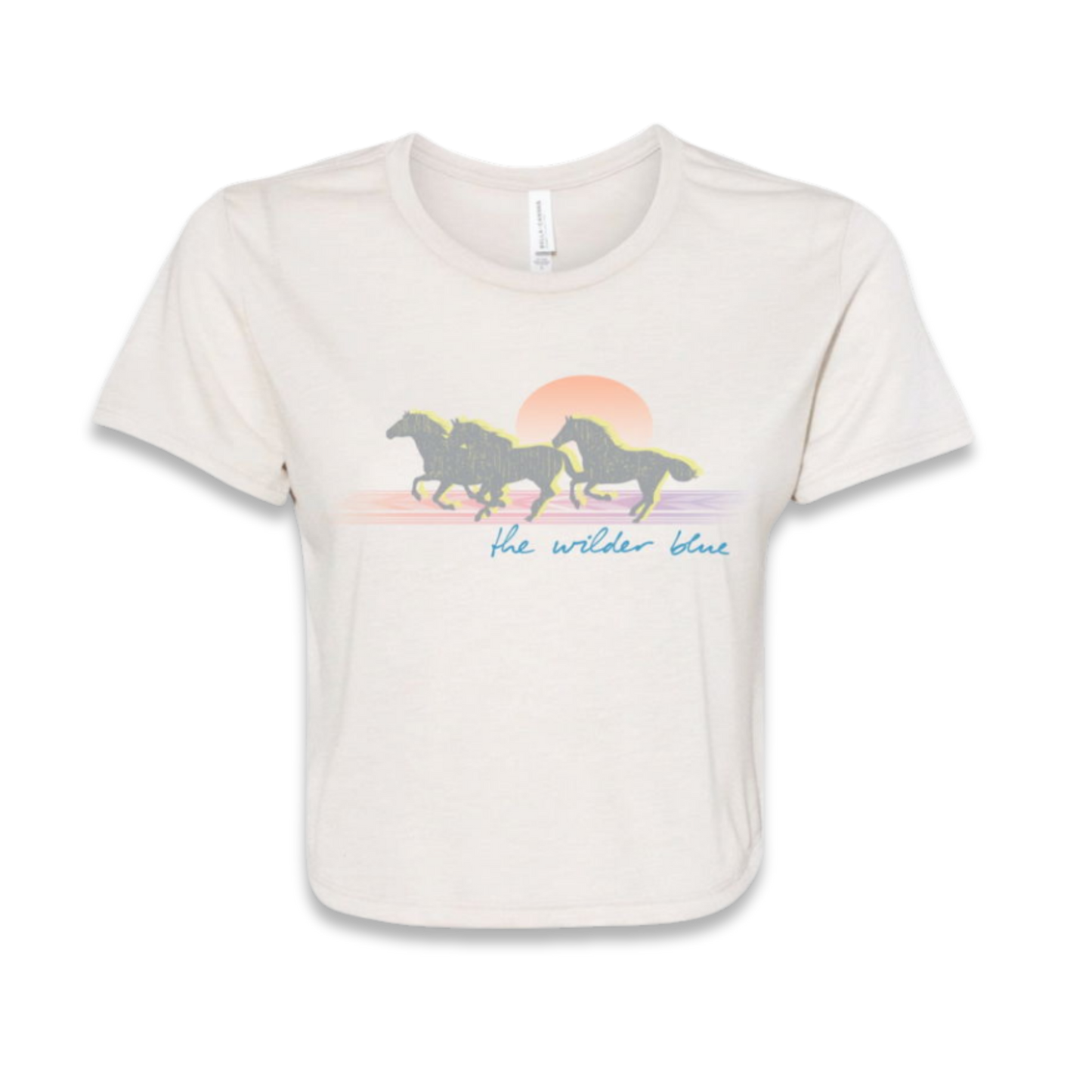 The Wilder Blue Crop Top